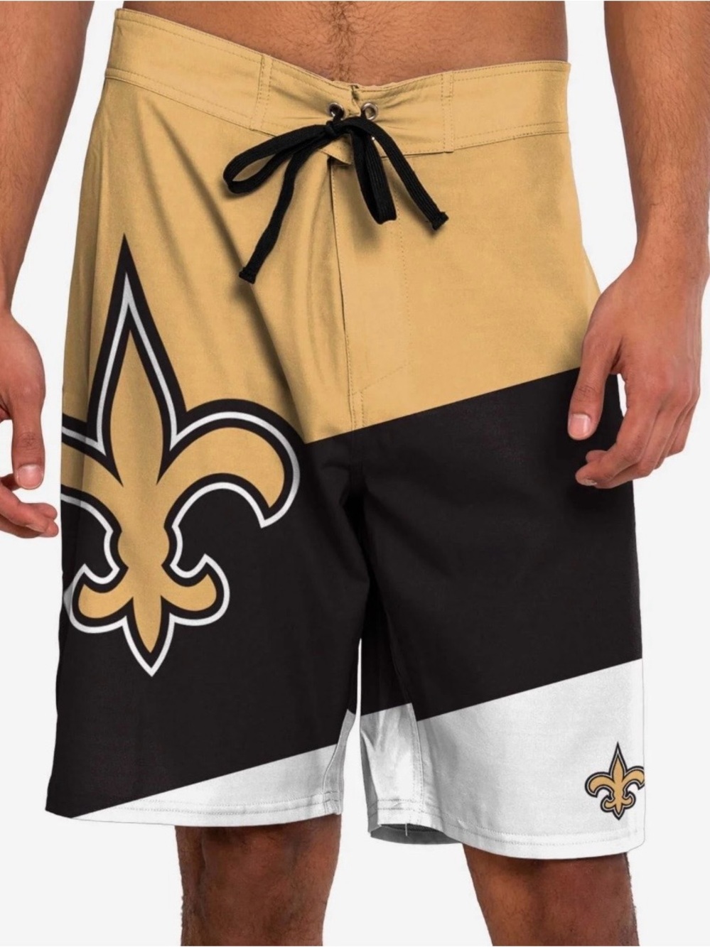 NWOT Mens NFL New Orleans Saints Dive Board swim beach summer shorts XL NEW